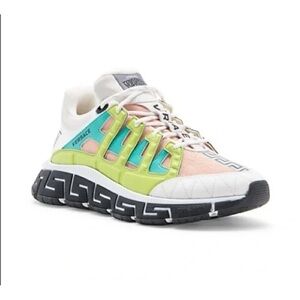 Versace Trigreca color block sneakers size 41 made in Italy